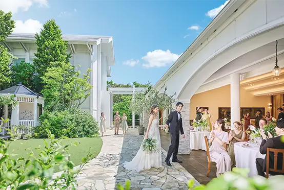 ガーデン | ミエルクローチェ【公式】三重県鈴鹿市の結婚式場